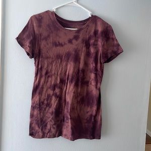 PINK tie dye shirt. Size XS
